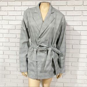 Avantlook Women’s Plaid-Print Coat